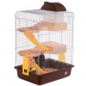 Furrever Friends Miku Skyscraper Brown - cage for small rodents complete set